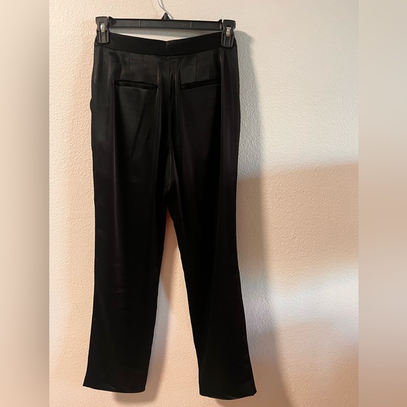 Babaton Pleated Satin Pant - Picture 8 of 9